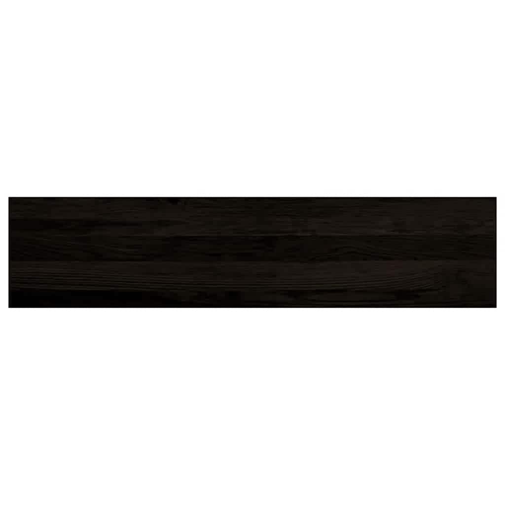 vidaXL Stopnie schodowe 16 szt. brązowoczarne 110x25x2 cm lite drewno dębowe