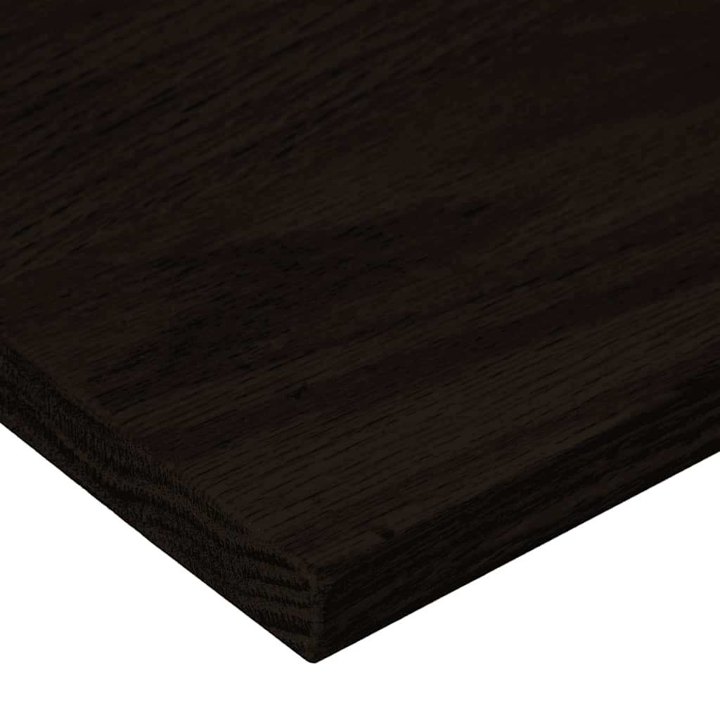 vidaXL Stopnie schodowe 16 szt. brązowoczarne 110x25x2 cm lite drewno dębowe