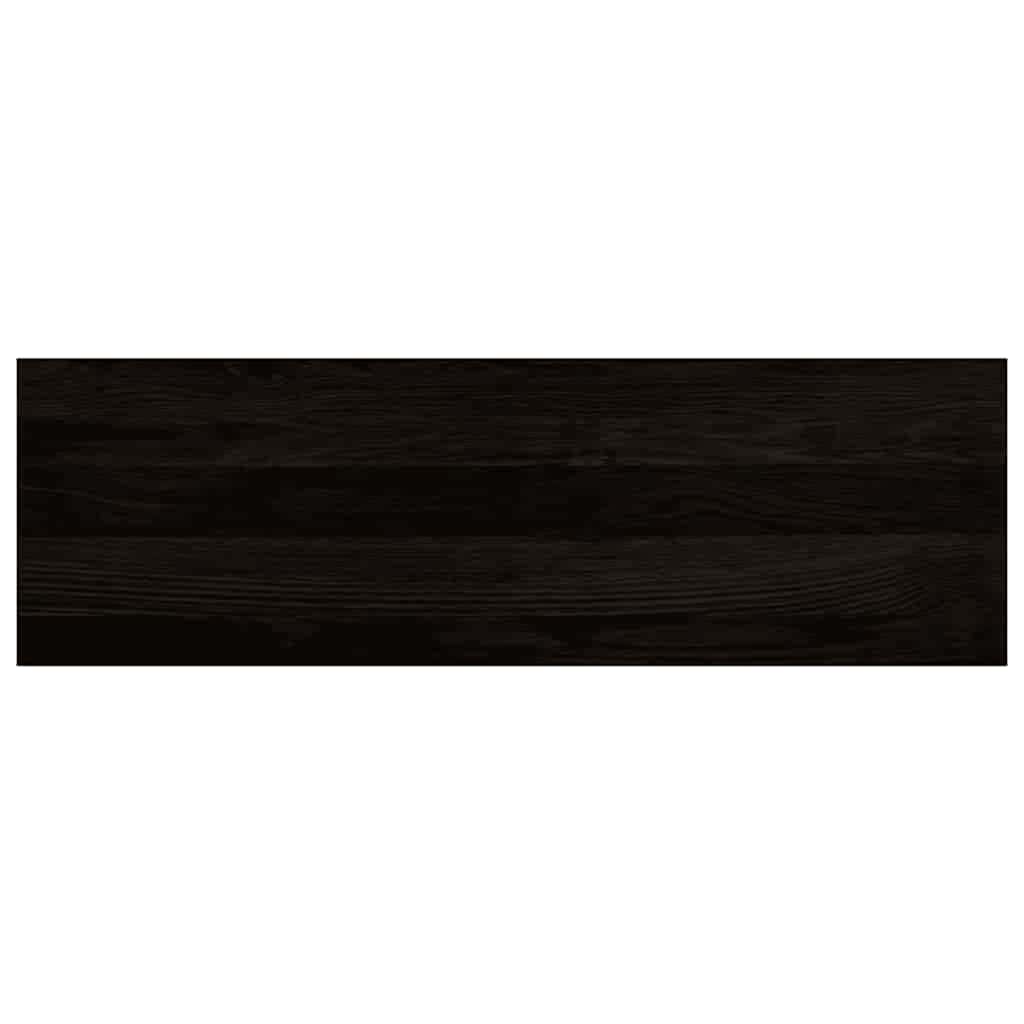 vidaXL Stopnie schodowe 16 szt. brązowoczarne 80x30x2 cm lite drewno dębowe
