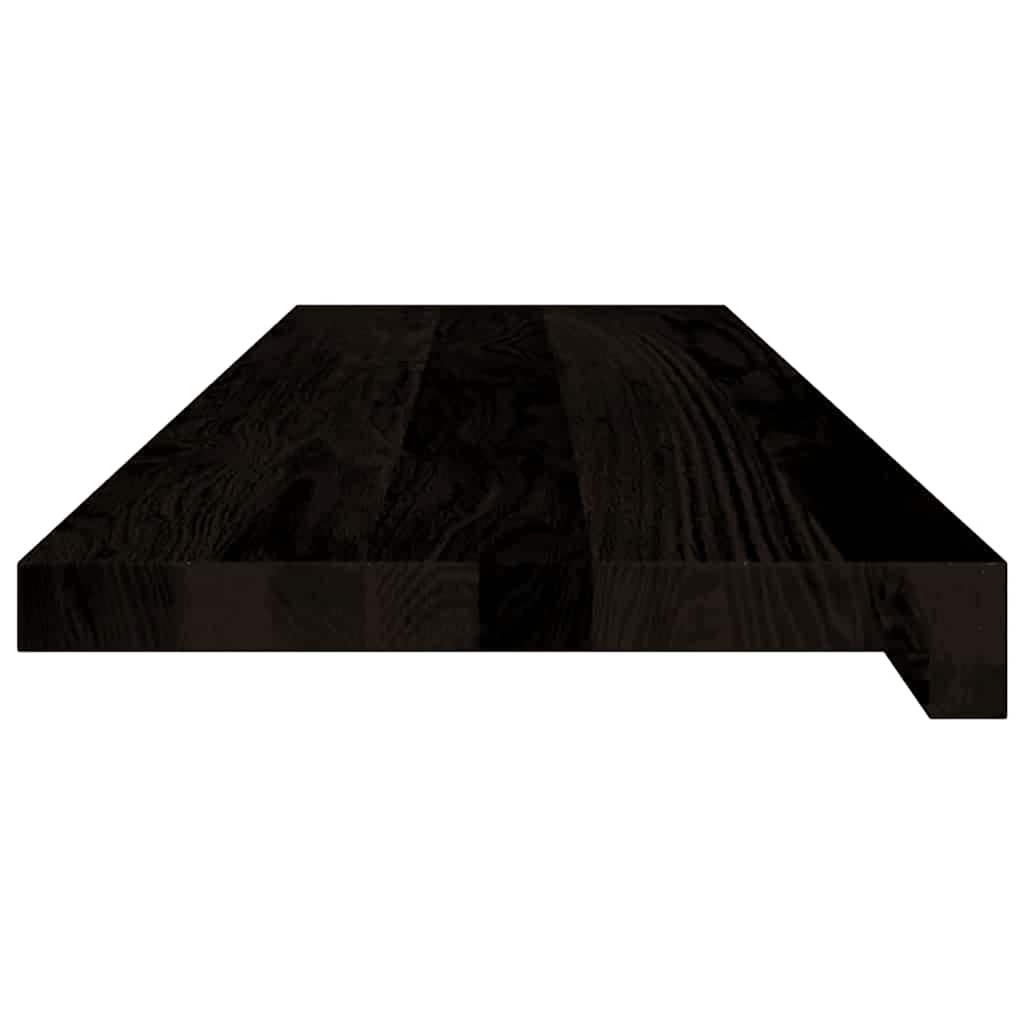vidaXL Stopnie schodowe 16 szt. brązowoczarne 90x30x2 cm lite drewno dębowe