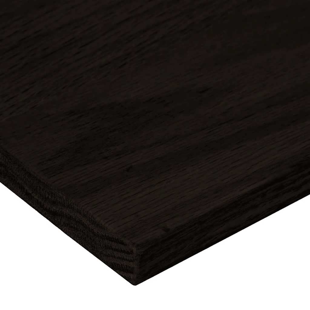 vidaXL Stopnie schodowe 16 szt. brązowoczarne 110x30x2 cm lite drewno dębowe