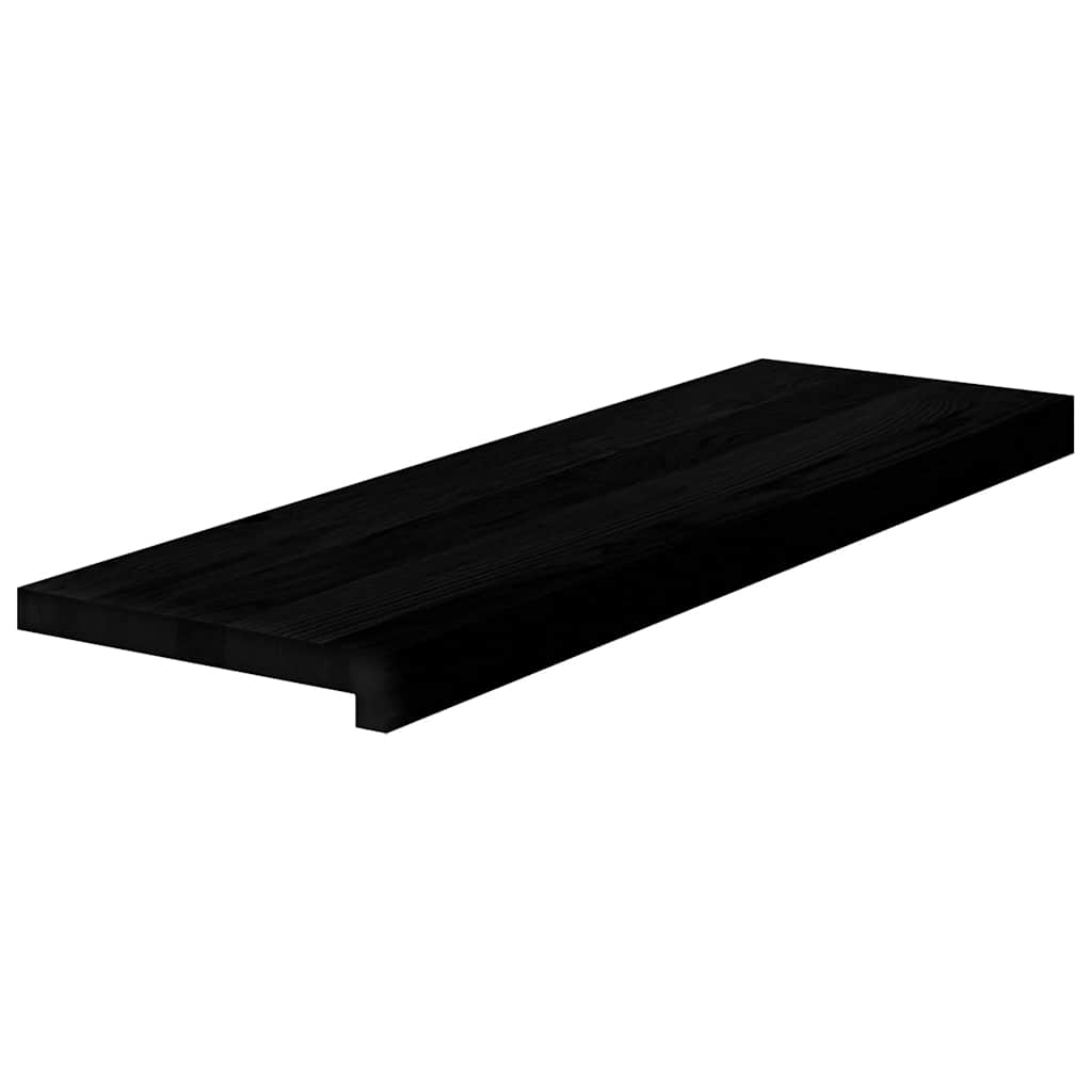 vidaXL Stopnie schodowe, 20 szt. brązowoczarne 80x25x2cm lite drewno dębowe