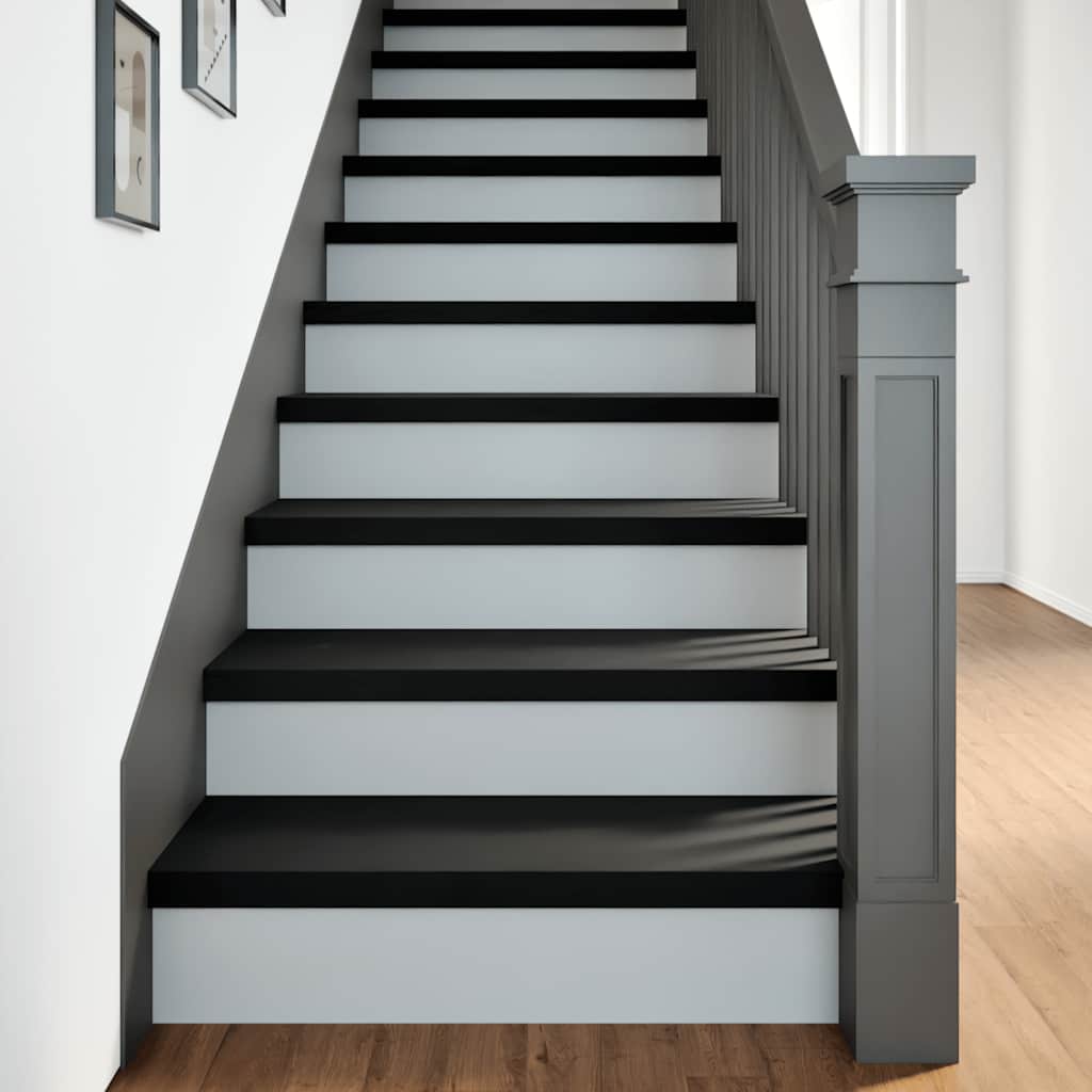 vidaXL Stopnie schodowe, 20 szt. brązowoczarne 80x30x2cm lite drewno dębowe