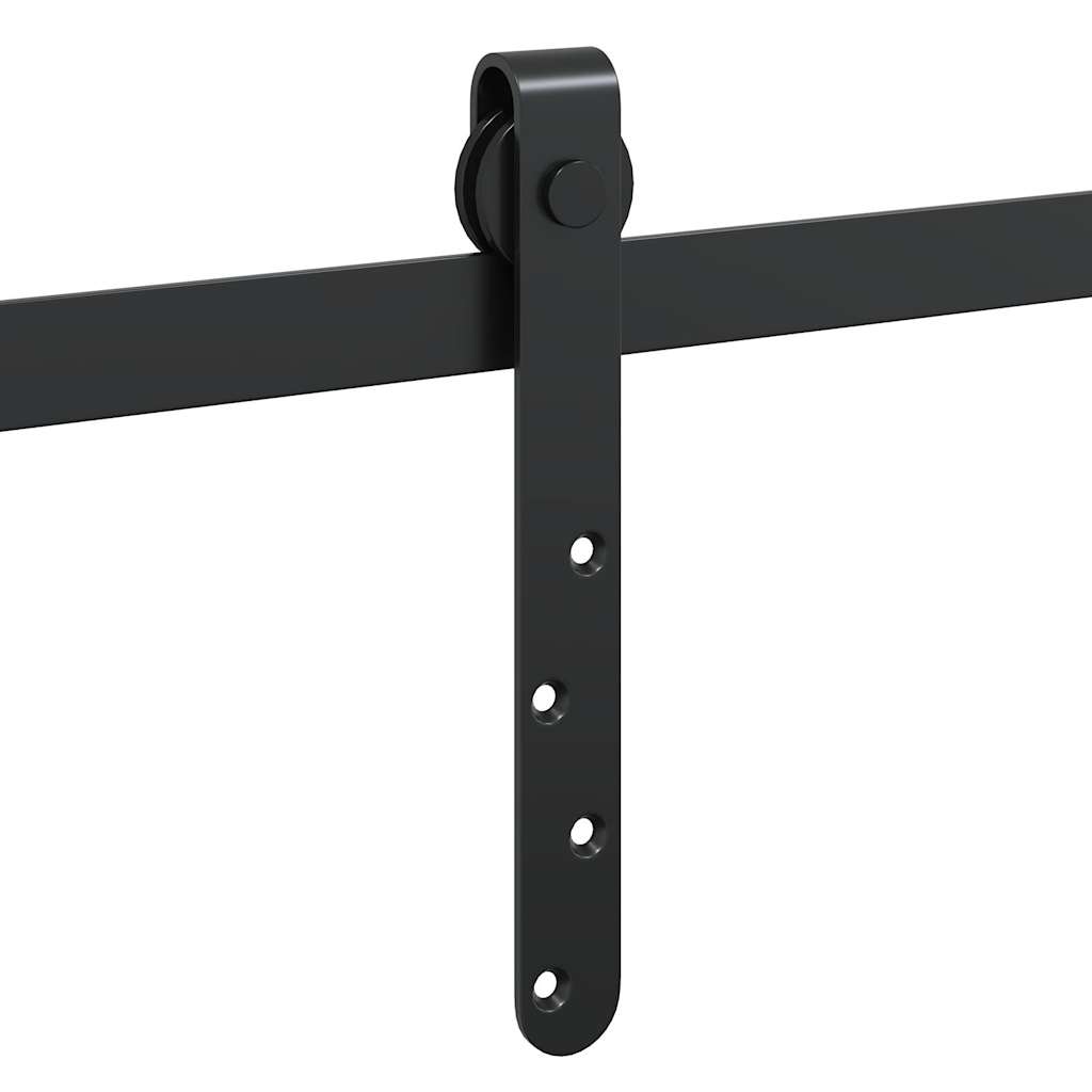 vidaXL System do drzwi przesuwnych do mebli, 183 cm, stal węglowa