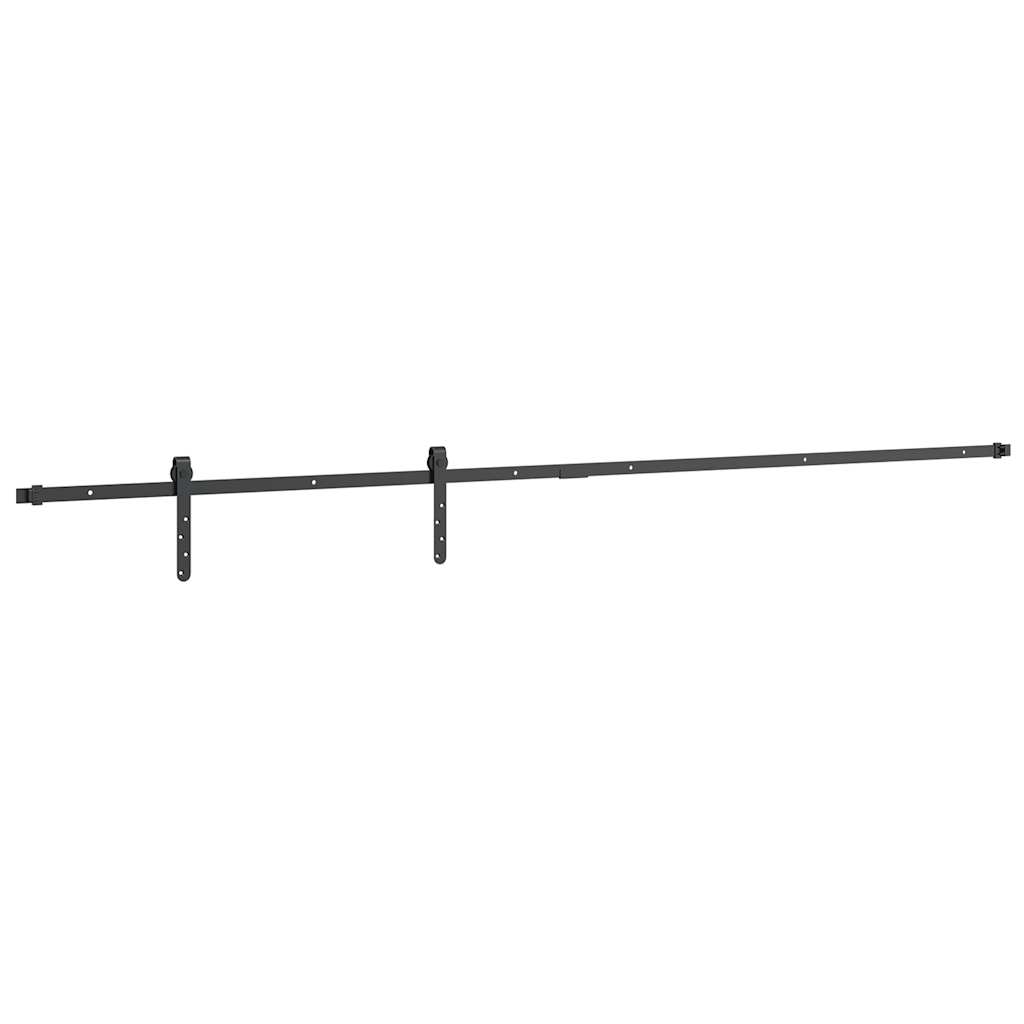 vidaXL System do drzwi przesuwnych do mebli, 213 cm, stal węglowa