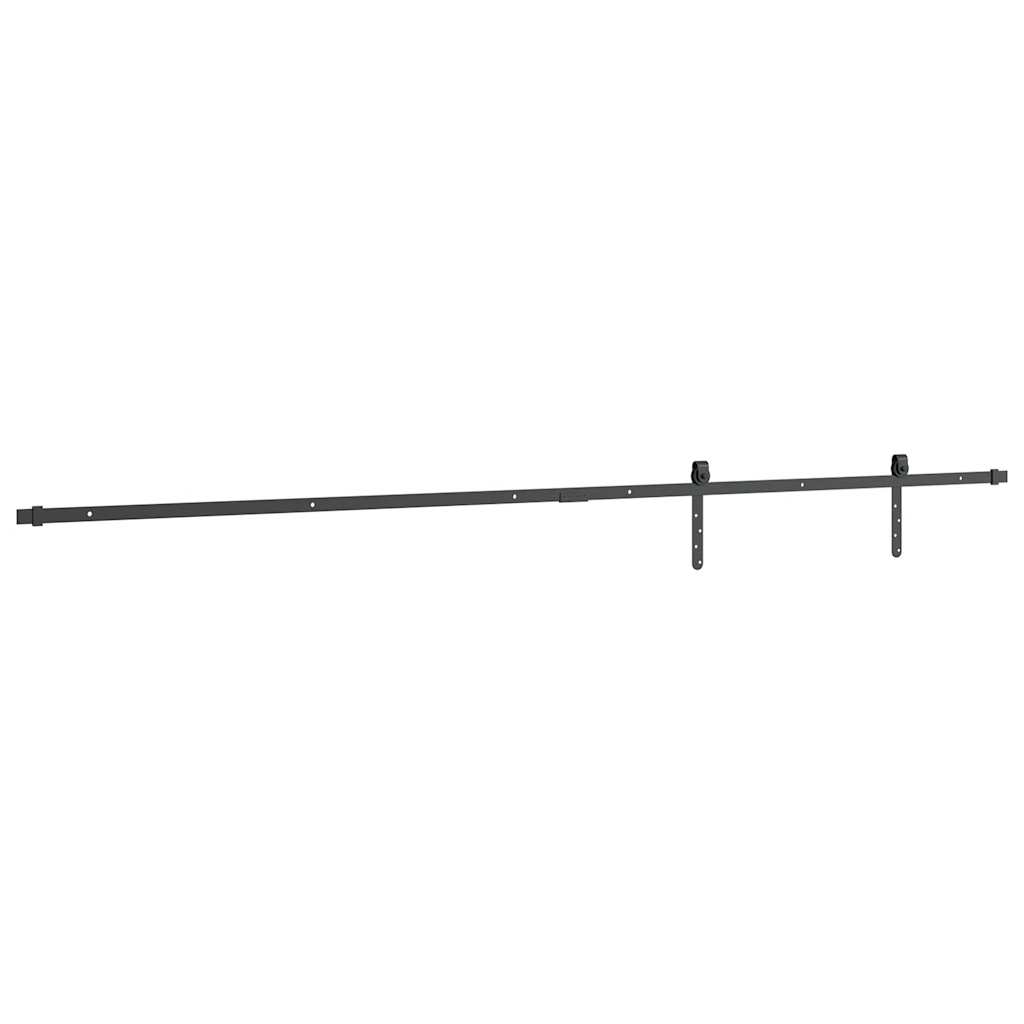 vidaXL System do drzwi przesuwnych do mebli, 213 cm, stal węglowa