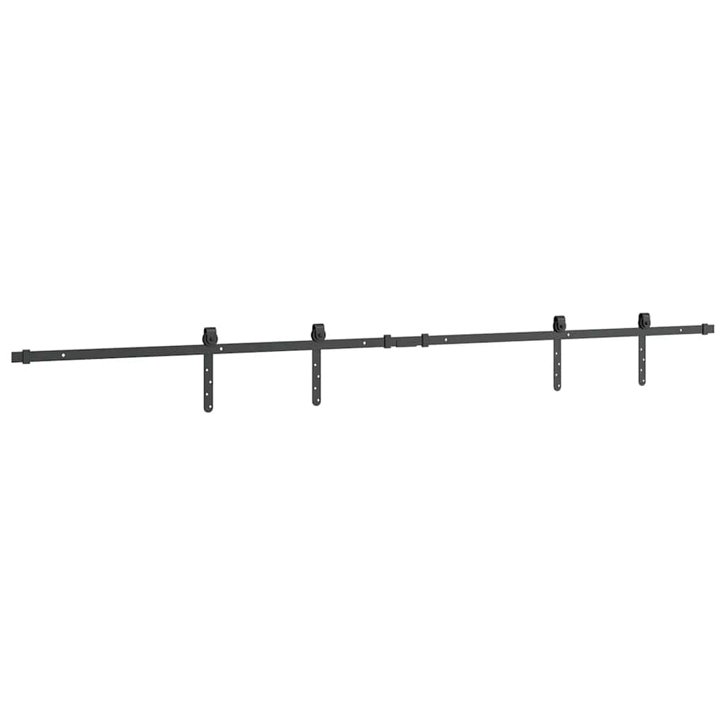 vidaXL System do drzwi przesuwnych do mebli, 213 cm, stal węglowa