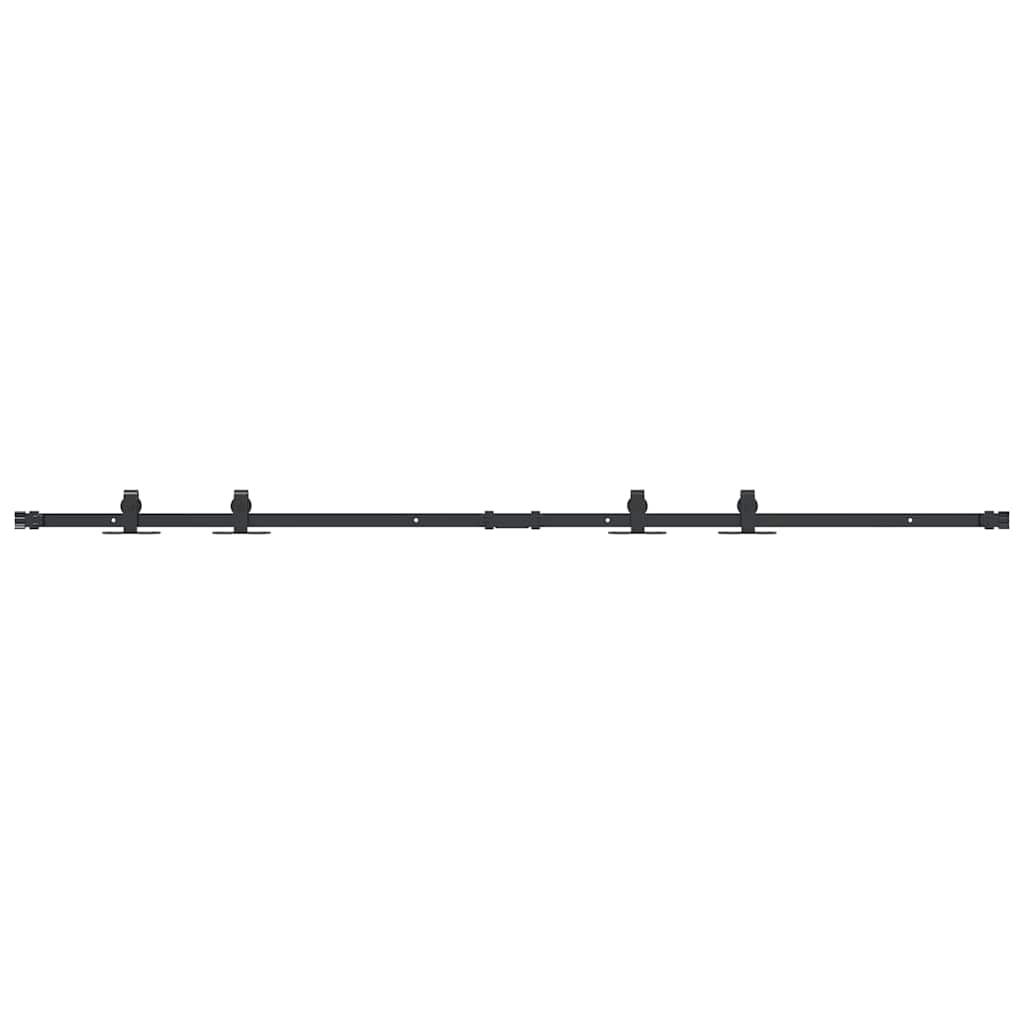 vidaXL System do drzwi przesuwnych do mebli, 183 cm, stal węglowa