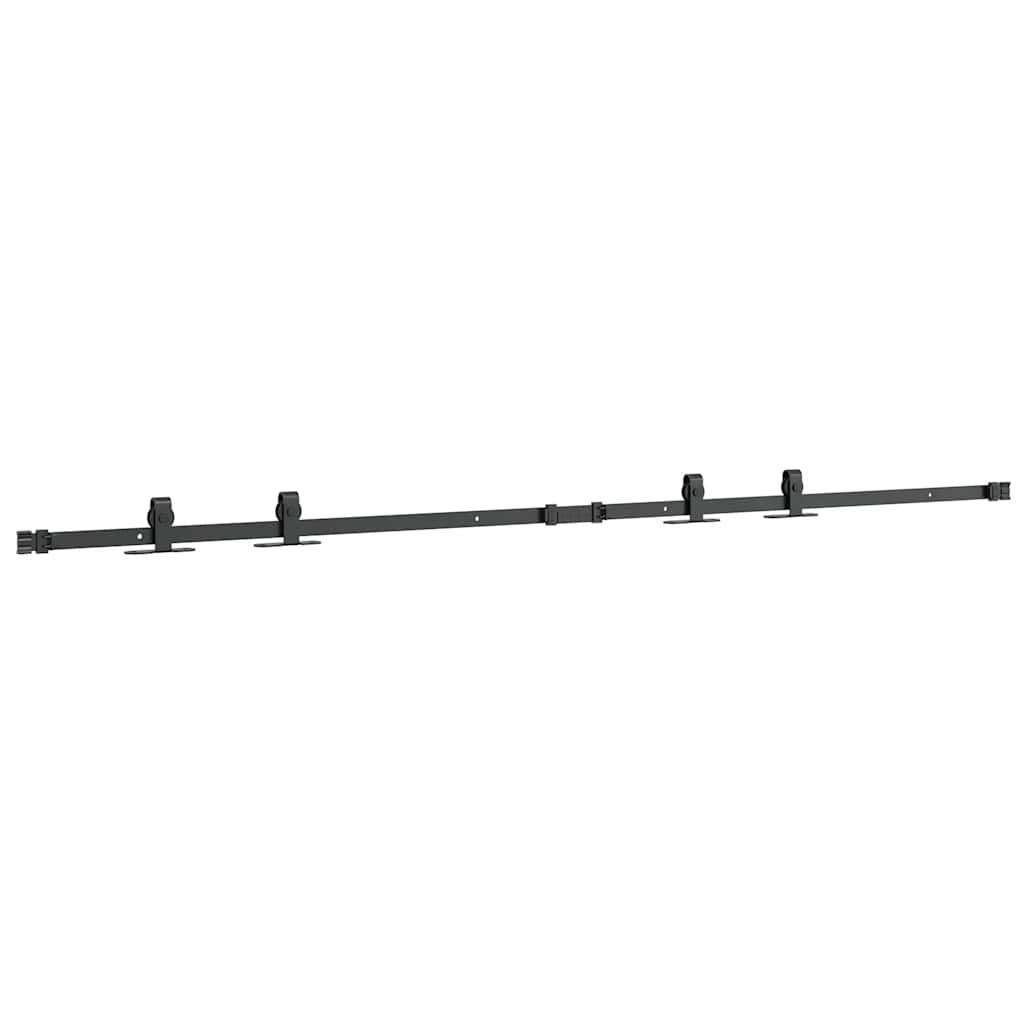 vidaXL System do drzwi przesuwnych do mebli, 183 cm, stal węglowa