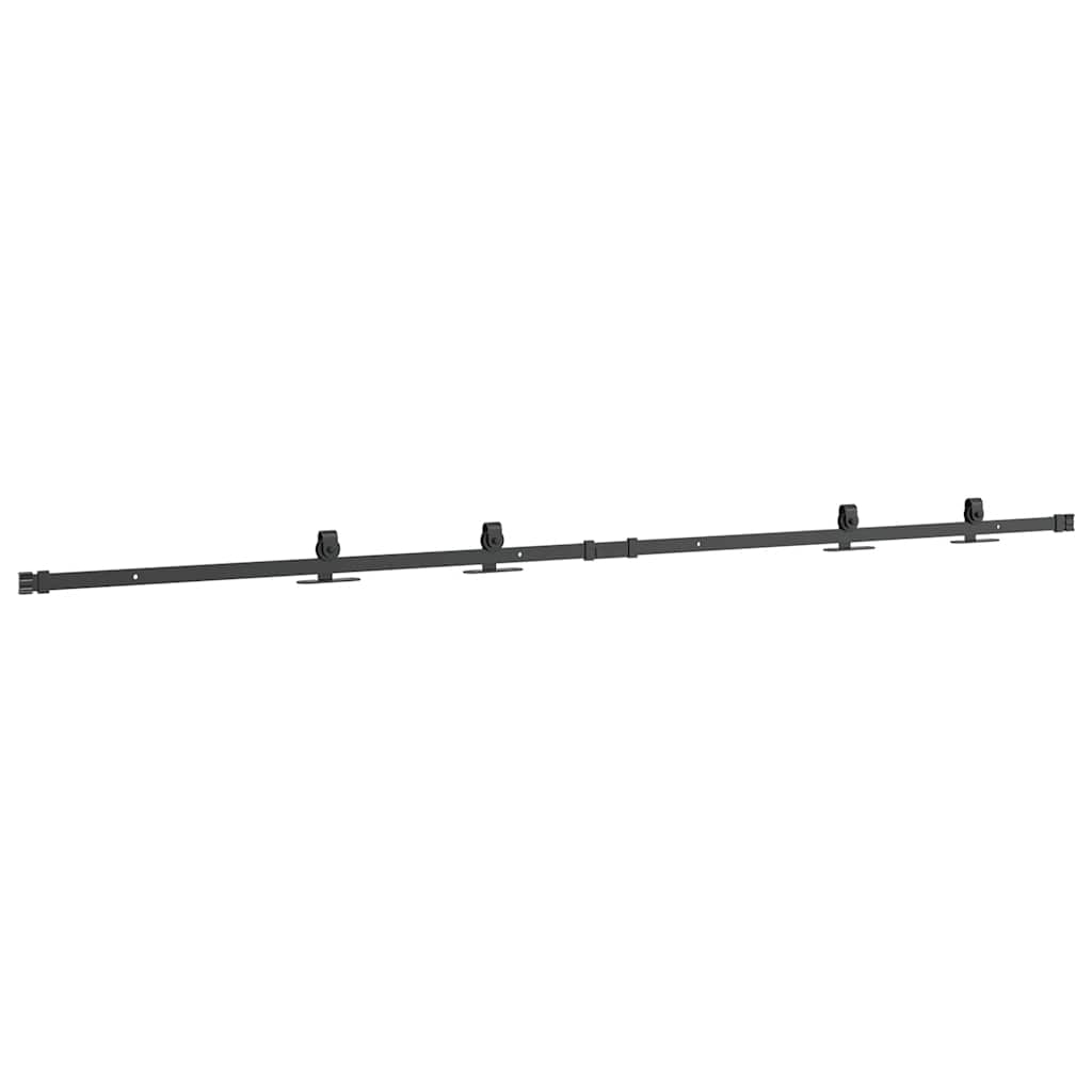 vidaXL System do drzwi przesuwnych do mebli, 200 cm, stal węglowa