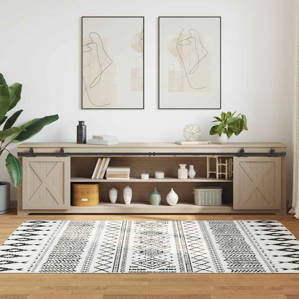 vidaXL System do drzwi przesuwnych do mebli, 244 cm, stal węglowa