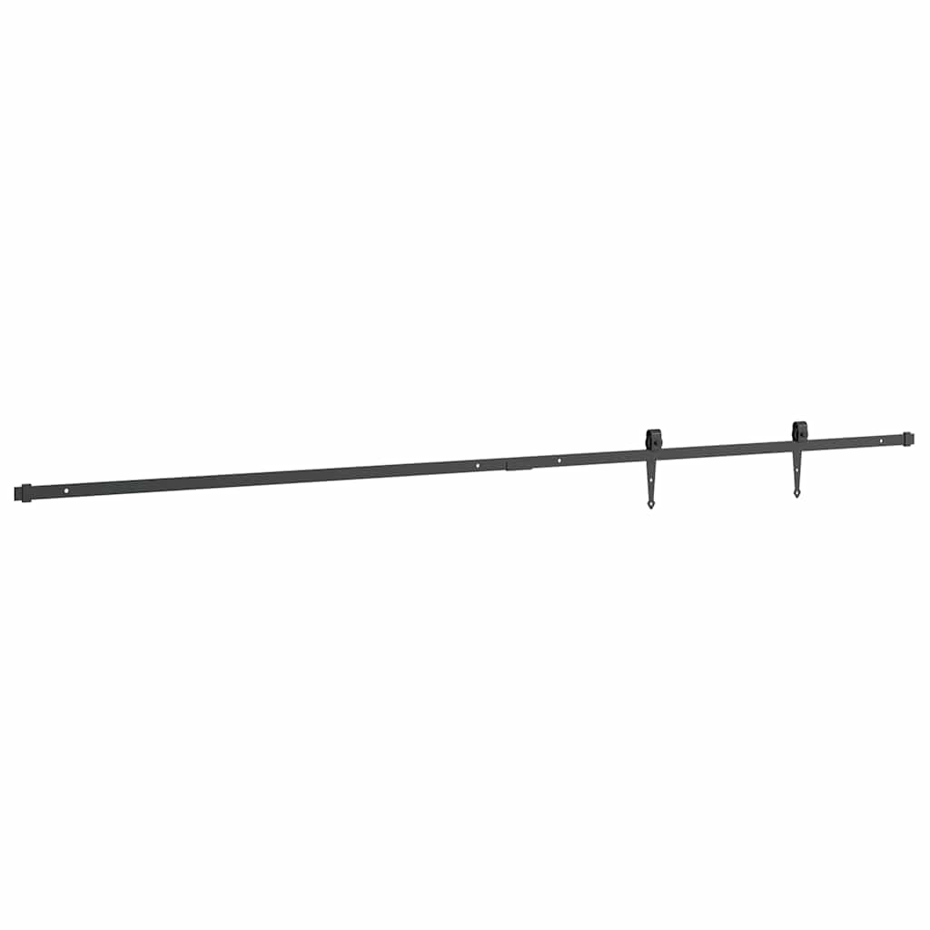 vidaXL System do drzwi przesuwnych do mebli, 213 cm, stal węglowa