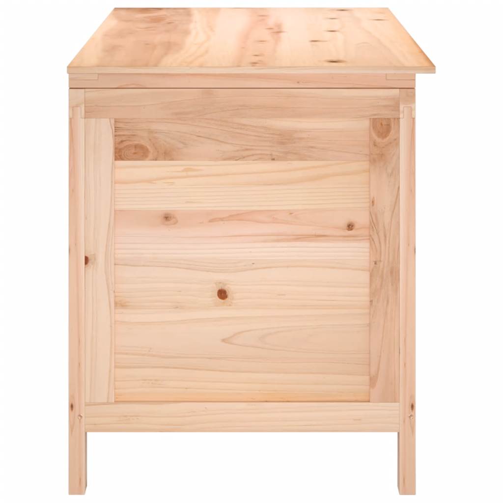 vidaXL Ogrodowa skrzynia na poduszki, 99x50x56,5 cm, drewno jodłowe
