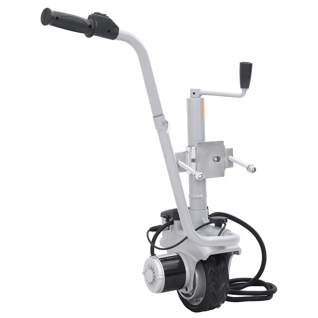 vidaXL Aluminiowe koło podporowe/manewrowe do przyczepy, 12 V, 350 W