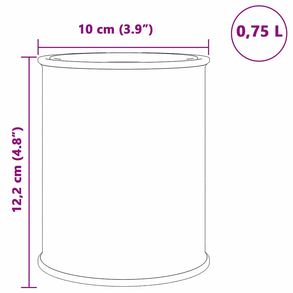 vidaXL Farba do mebli Szary 0,75 L Wydruk na ścianie
