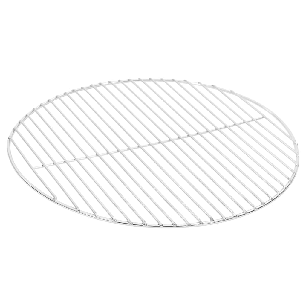 vidaXL Ruszt do grilla, okrągły, Ø44,5 cm, stal nierdzewna 304