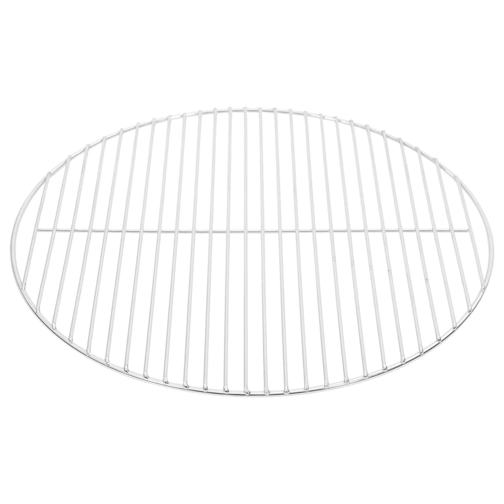 vidaXL Ruszt do grilla, okrągły, Ø50 cm, stal nierdzewna 304