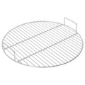 vidaXL Ruszt do grilla, z uchwytami, Ø44,5 cm, stal nierdzewna 304