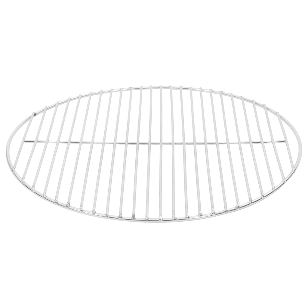 vidaXL Ruszt do grilla, okrągły, Ø47 cm, stal nierdzewna 304