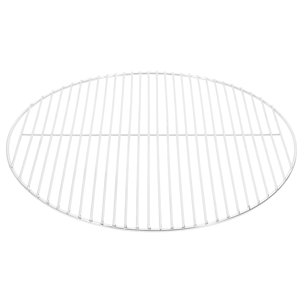 vidaXL Ruszt do grilla, okrągły, Ø54 cm, stal nierdzewna 304