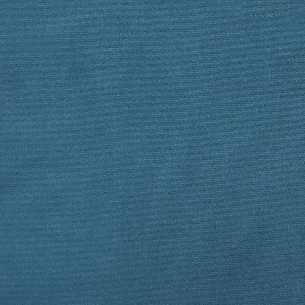 vidaXL Rama łóżka, niebieska, 160x200 cm, tapicerowana aksamitem