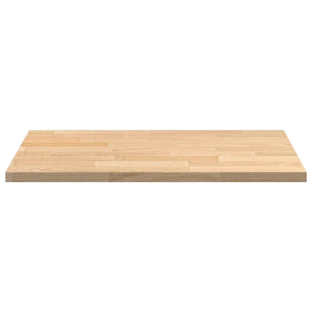 vidaXL Blat kuchenny, 80x63,5x2,7 cm, prostokątny, lite drewno dębowe