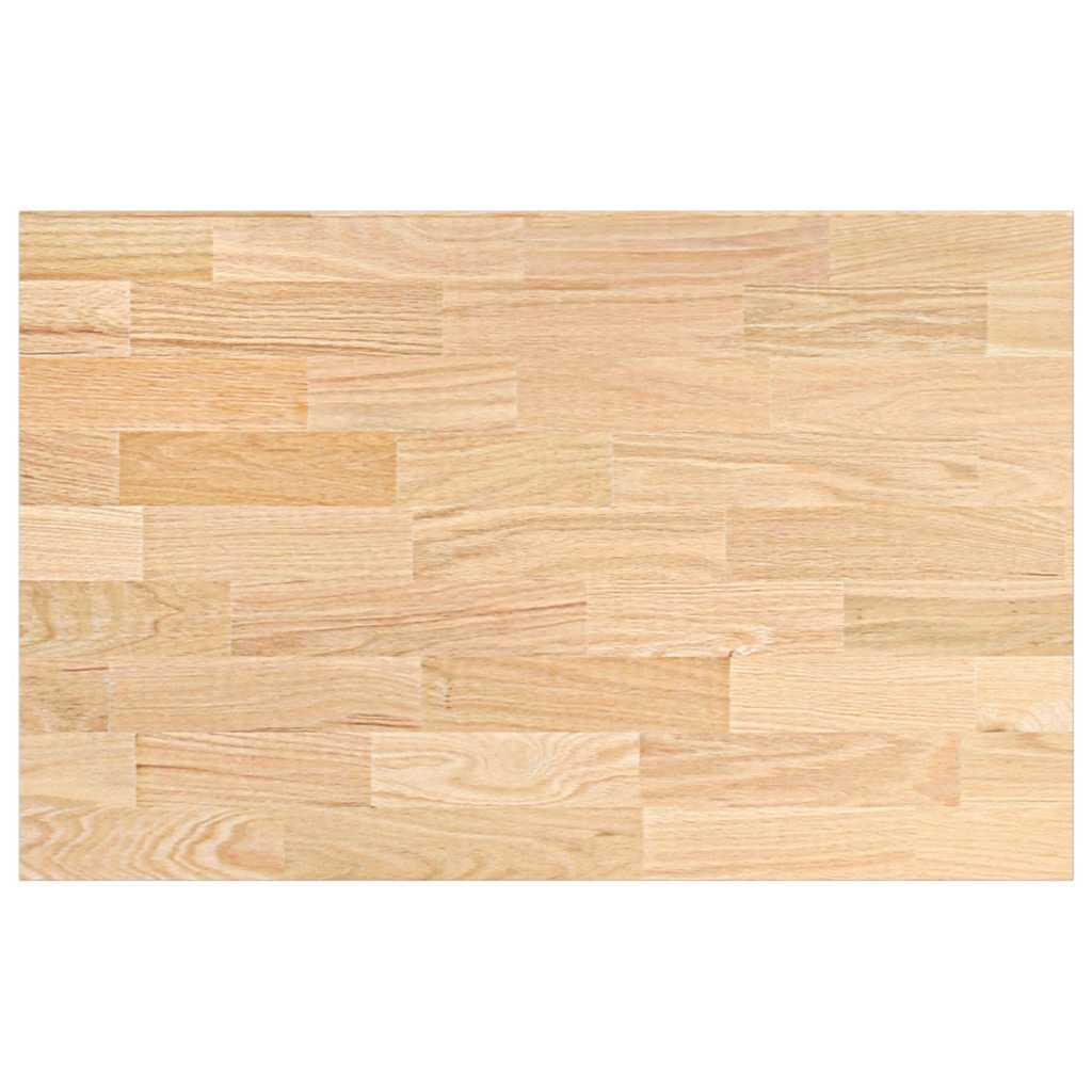 vidaXL Blat kuchenny, 100x63,5x2,7 cm, prostokątny, lite drewno dębowe