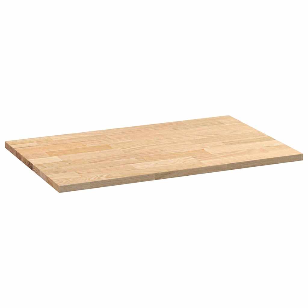 vidaXL Blat kuchenny, 100x63,5x2,7 cm, prostokątny, lite drewno dębowe