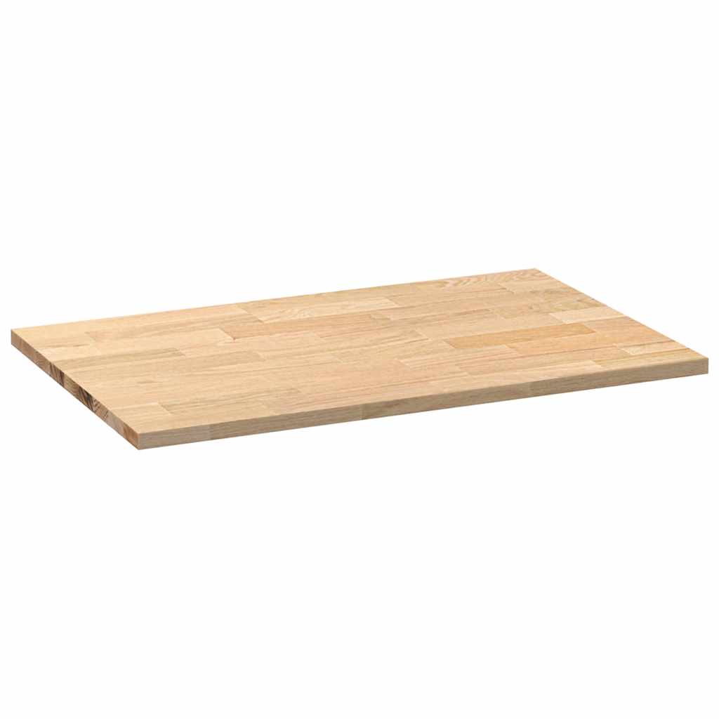vidaXL Blat kuchenny, 100x63,5x2,7 cm, prostokątny, lite drewno dębowe