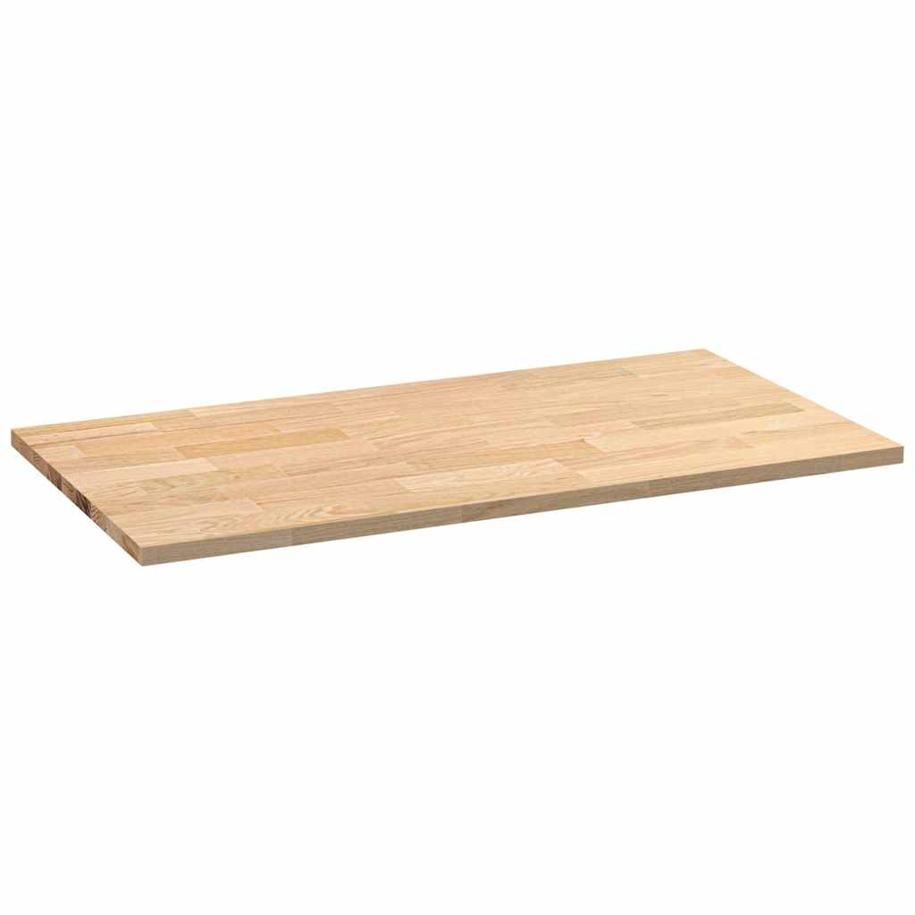 vidaXL Blat kuchenny, 120x63,5x2,7 cm, prostokątny, lite drewno dębowe