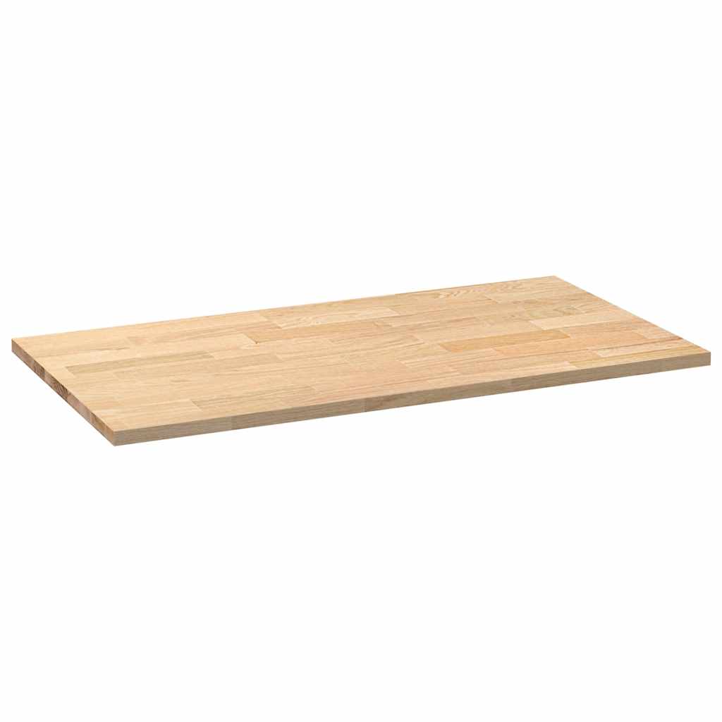 vidaXL Blat kuchenny, 120x63,5x2,7 cm, prostokątny, lite drewno dębowe