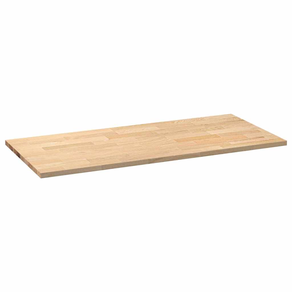 vidaXL Blat kuchenny, 140x63,5x2,7 cm, prostokątny, lite drewno dębowe