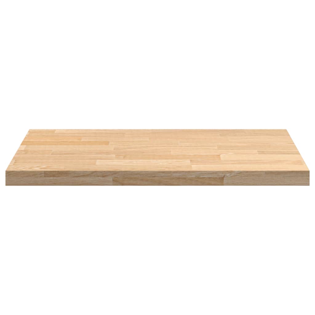 vidaXL Blat kuchenny, 80x63,5x4 cm, prostokątny, lite drewno dębowe