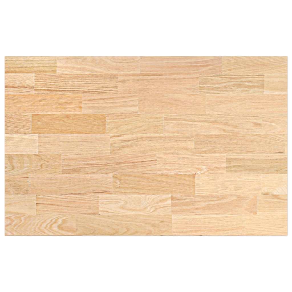 vidaXL Blat kuchenny, 100x63,5x4 cm, prostokątny, lite drewno dębowe