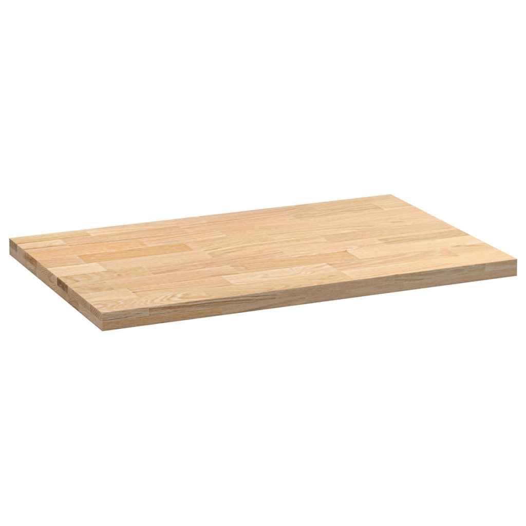 vidaXL Blat kuchenny, 100x63,5x4 cm, prostokątny, lite drewno dębowe