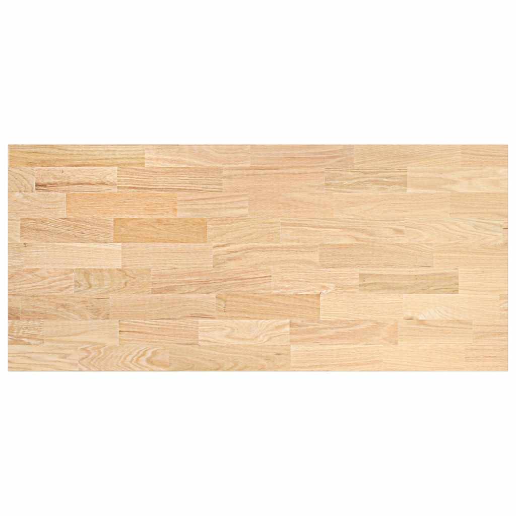 vidaXL Blat kuchenny, 140x63,5x4 cm, prostokątny, lite drewno dębowe