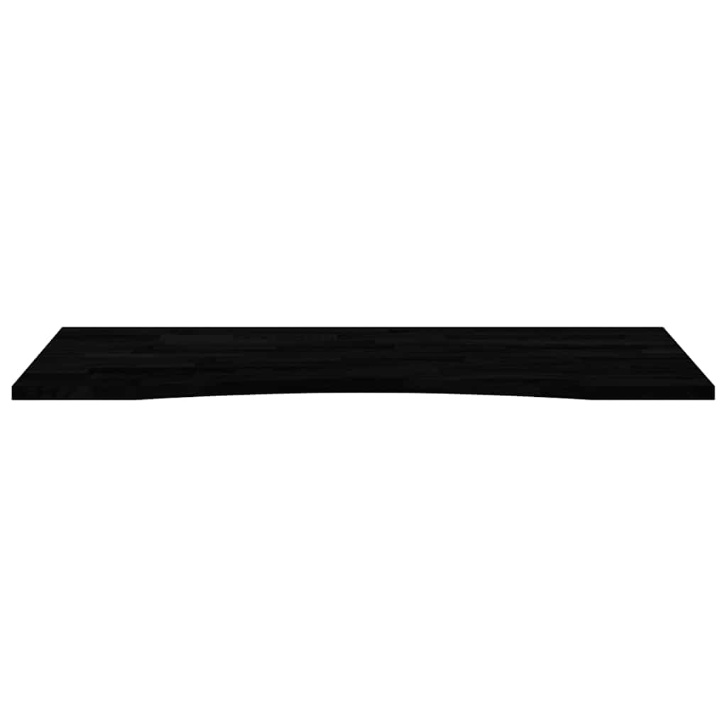 vidaXL Blat biurka, ciemnobrązowy, 120x50x2,5 cm, lite drewno dębowe