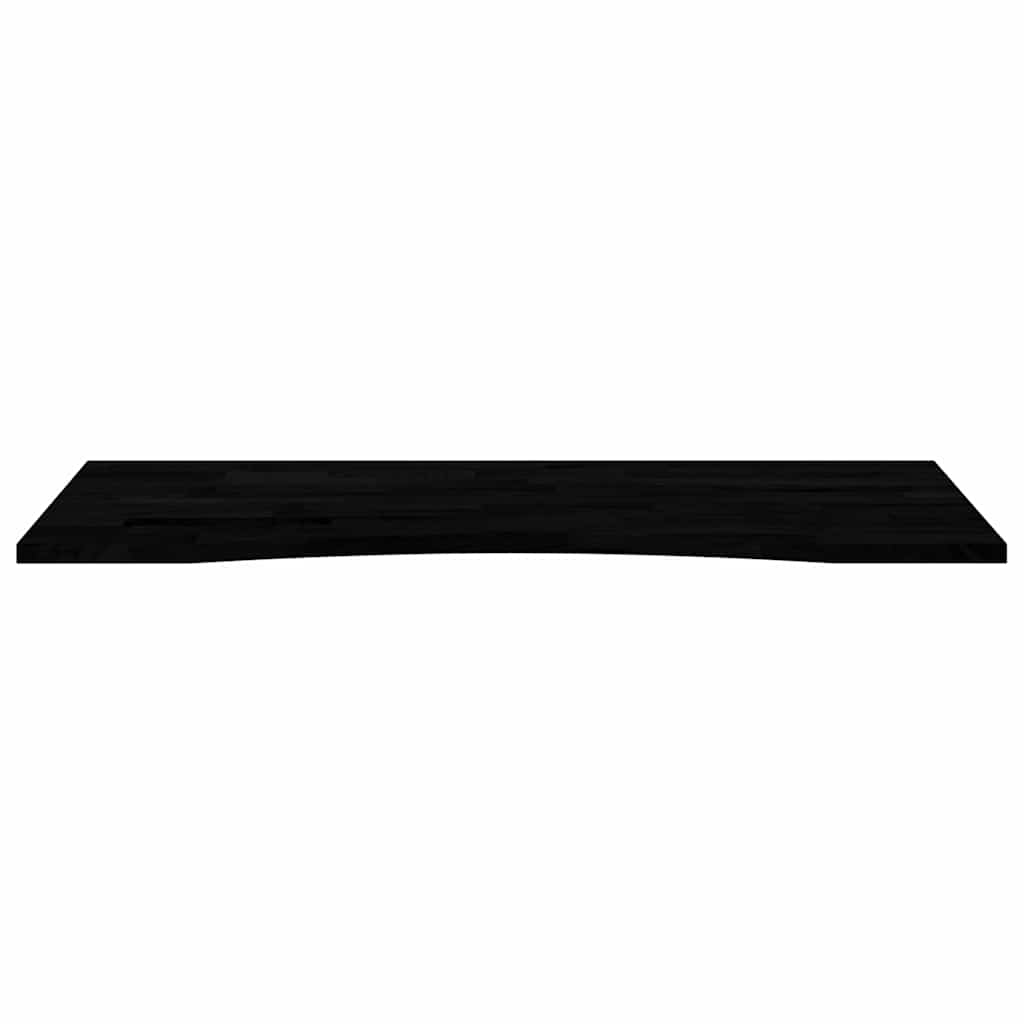 vidaXL Blat biurka, ciemnobrązowy, 120x60x2,5 cm, lite drewno dębowe