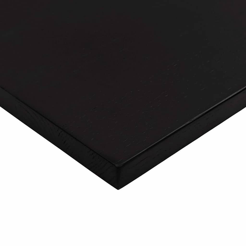 vidaXL Blat biurka, ciemnobrązowy, 120x60x2,5 cm, lite drewno dębowe