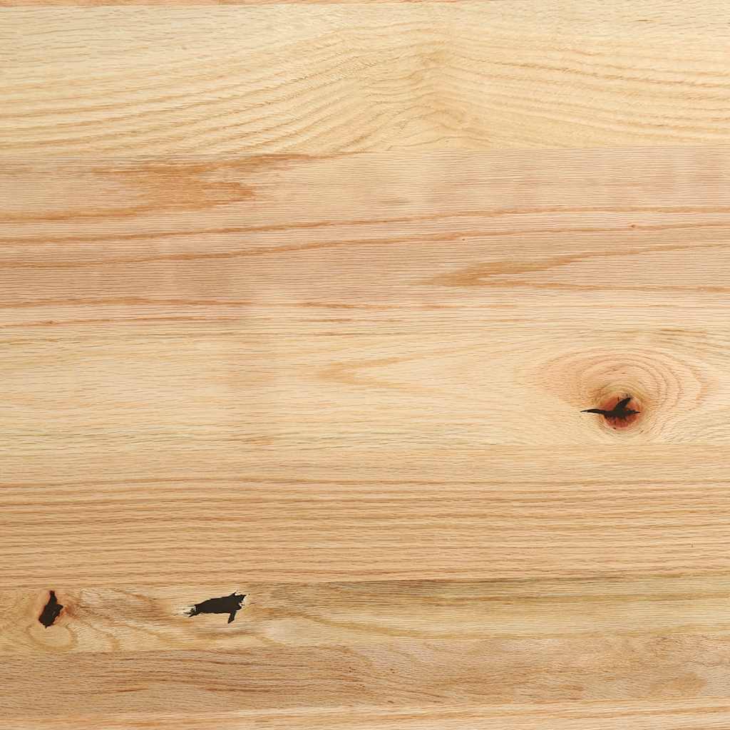 vidaXL Blat do stołu, 140x60x4 cm, lite drewno dębowe, owalny