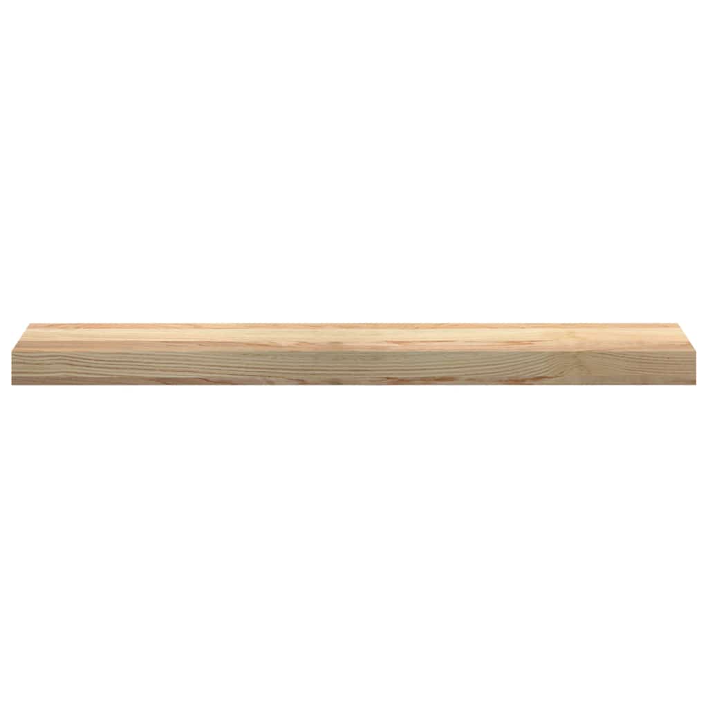 vidaXL Parapety 2 szt., surowe, 80x15x2 cm, lite drewno dębowe
