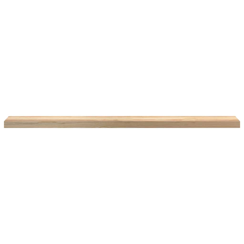 vidaXL Parapety 2 szt., surowe, 140x15x2 cm, lite drewno dębowe