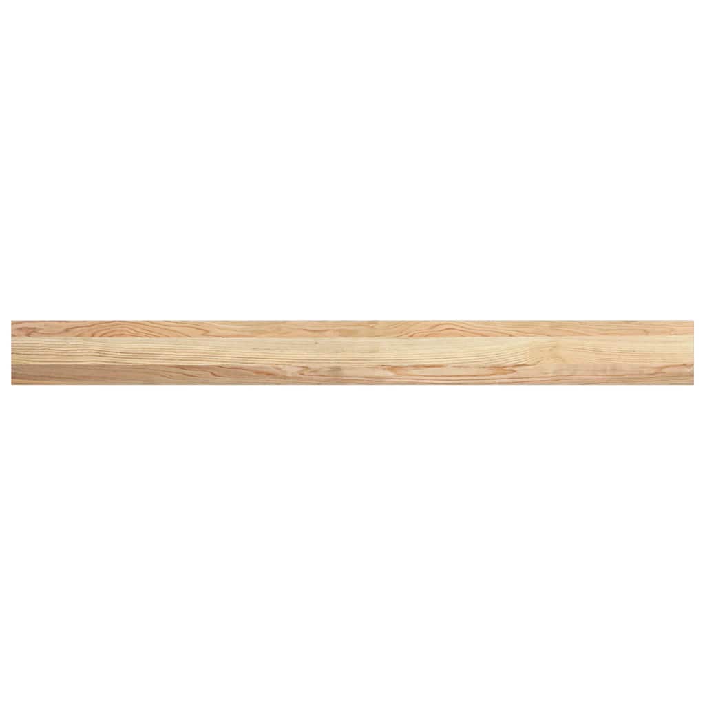 vidaXL Parapety 2 szt., surowe, 160x15x2 cm, lite drewno dębowe