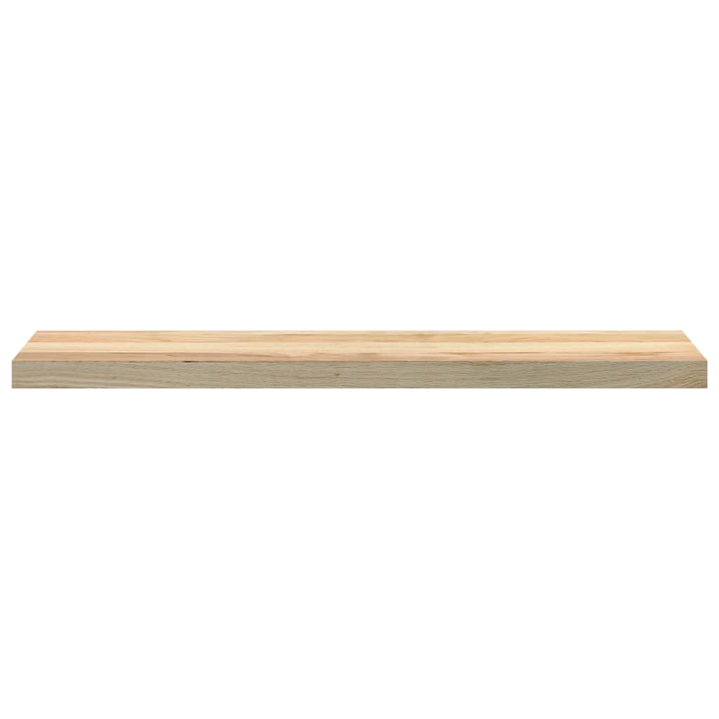 vidaXL Parapety 2 szt., surowe, 100x20x2 cm, lite drewno dębowe