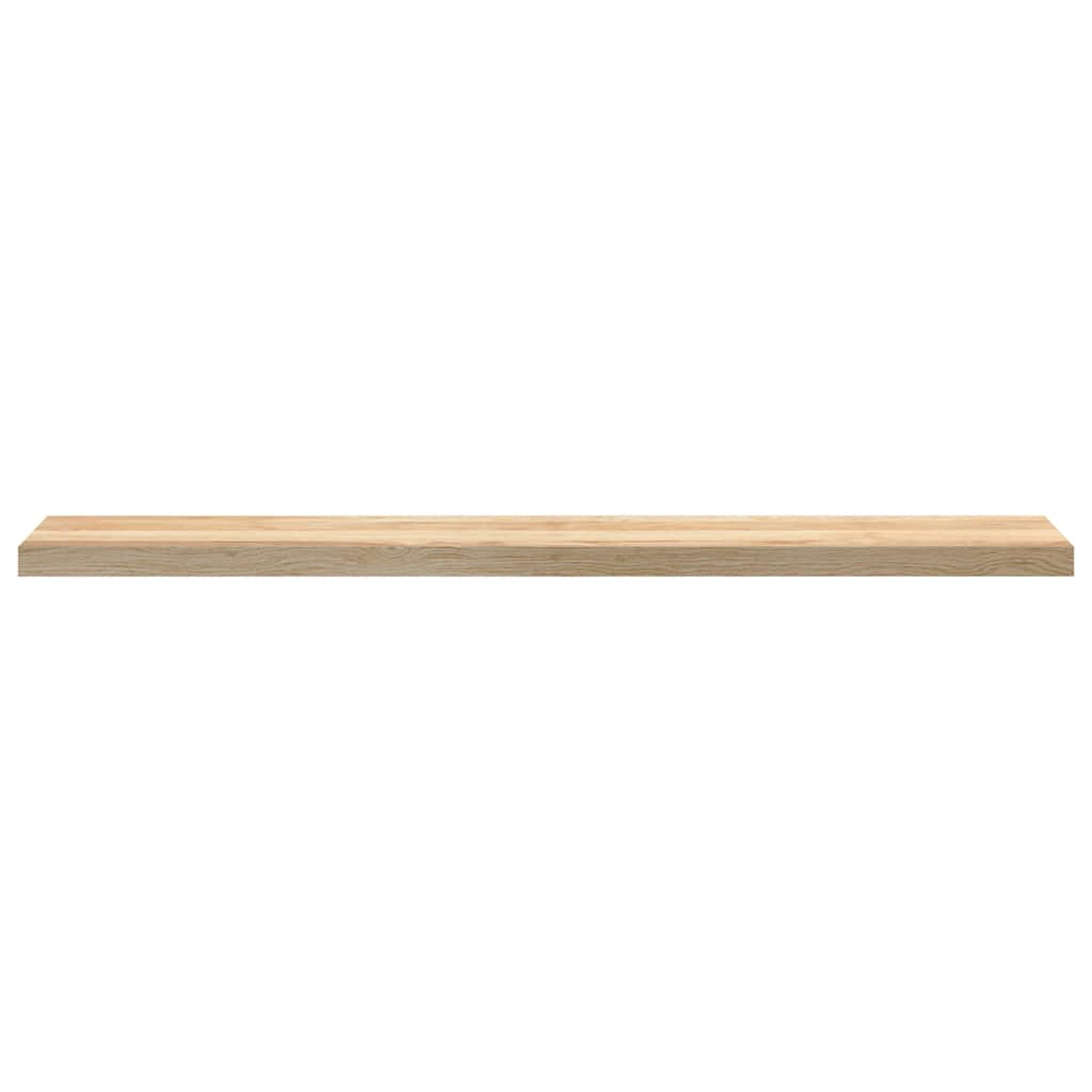 vidaXL Parapety 2 szt., surowe, 140x20x2 cm, lite drewno dębowe