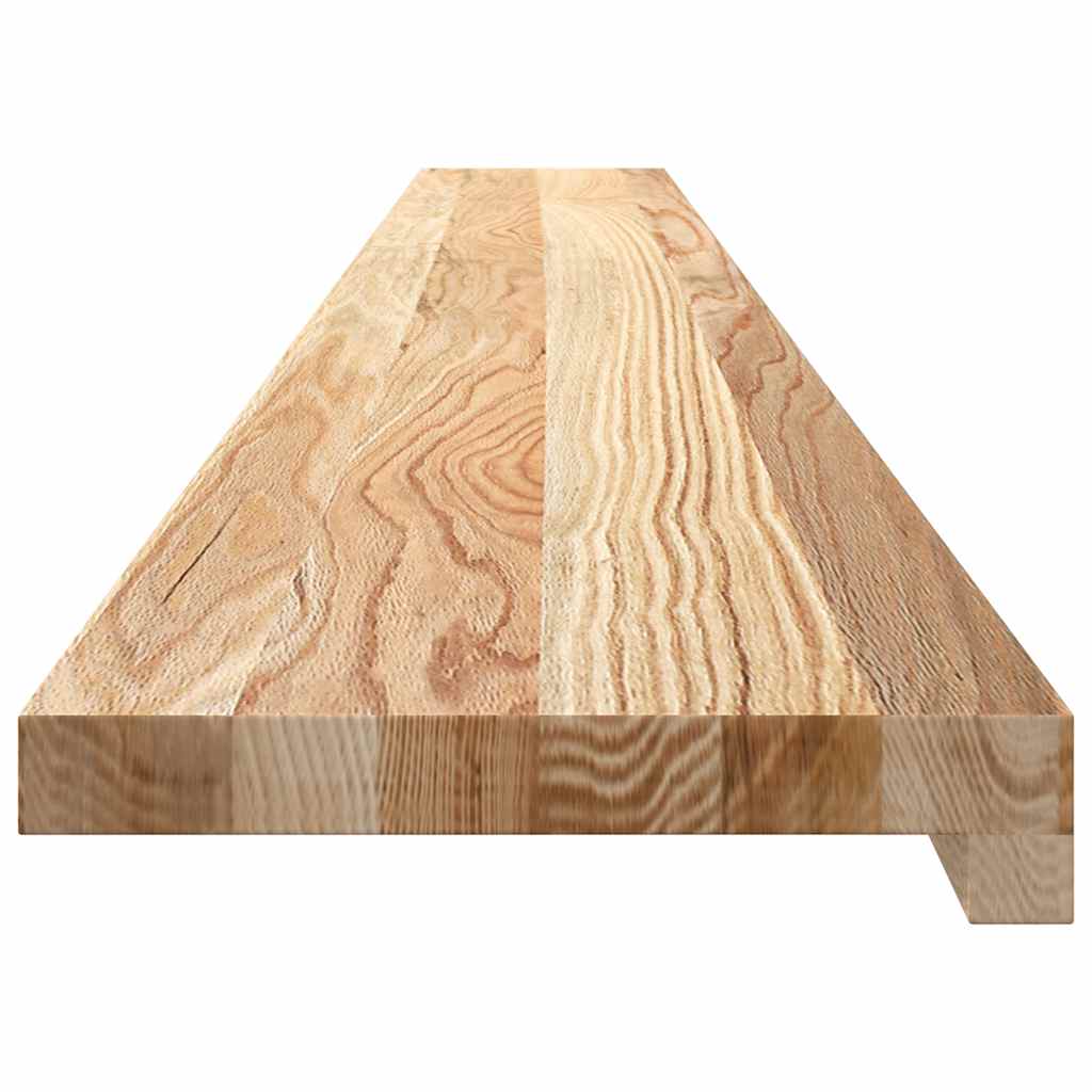 vidaXL Parapety 2 szt., surowe, 160x20x2 cm, lite drewno dębowe
