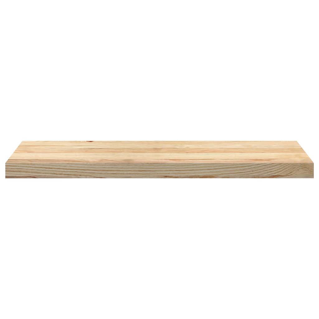 vidaXL Parapety 2 szt., surowe, 80x30x2 cm, lite drewno dębowe
