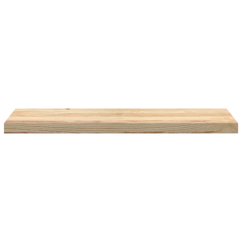 vidaXL Parapety 2 szt., surowe, 90x30x2 cm, lite drewno dębowe