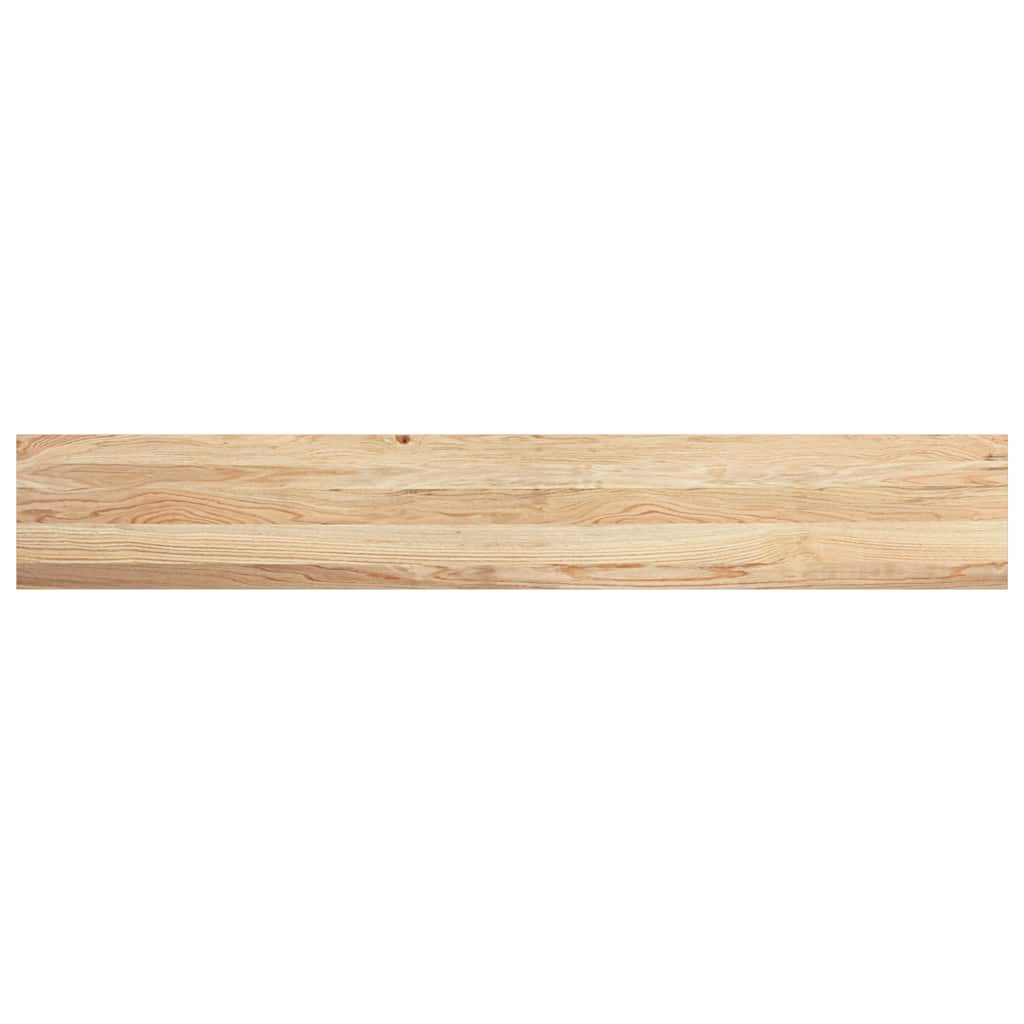 vidaXL Parapety 2 szt., surowe, 160x30x2 cm, lite drewno dębowe