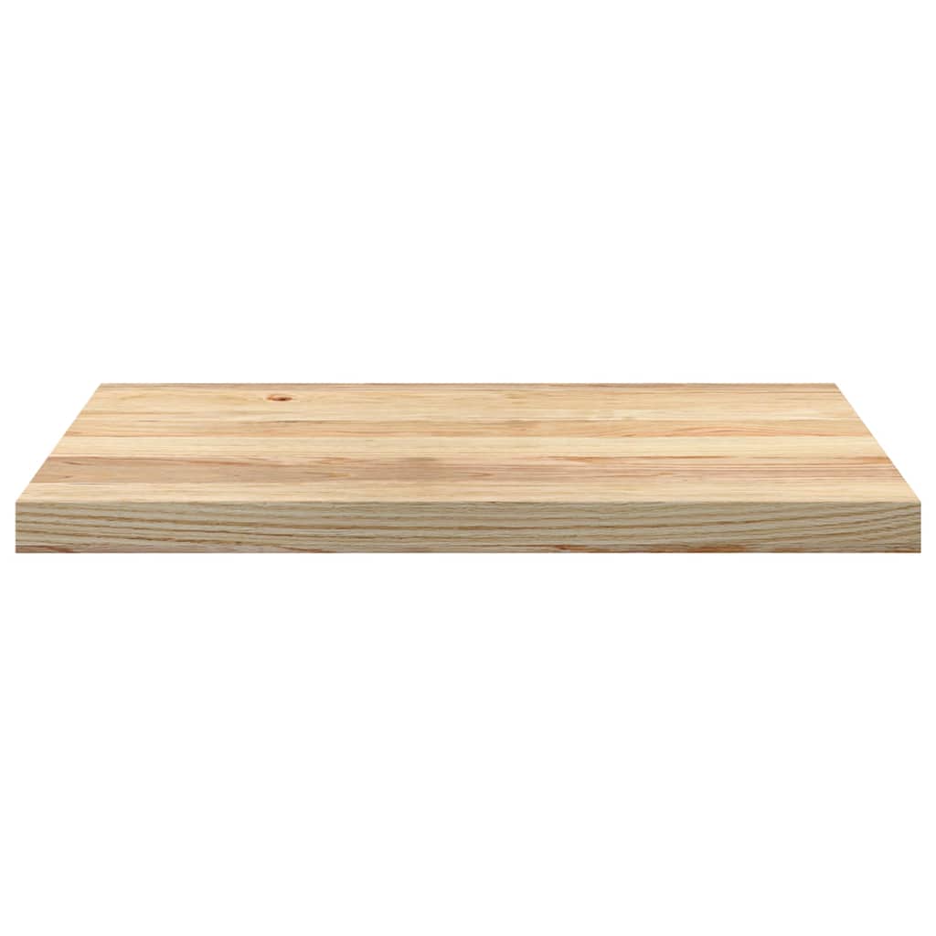 vidaXL Parapety 2 szt., surowe, 70x40x2 cm, lite drewno dębowe